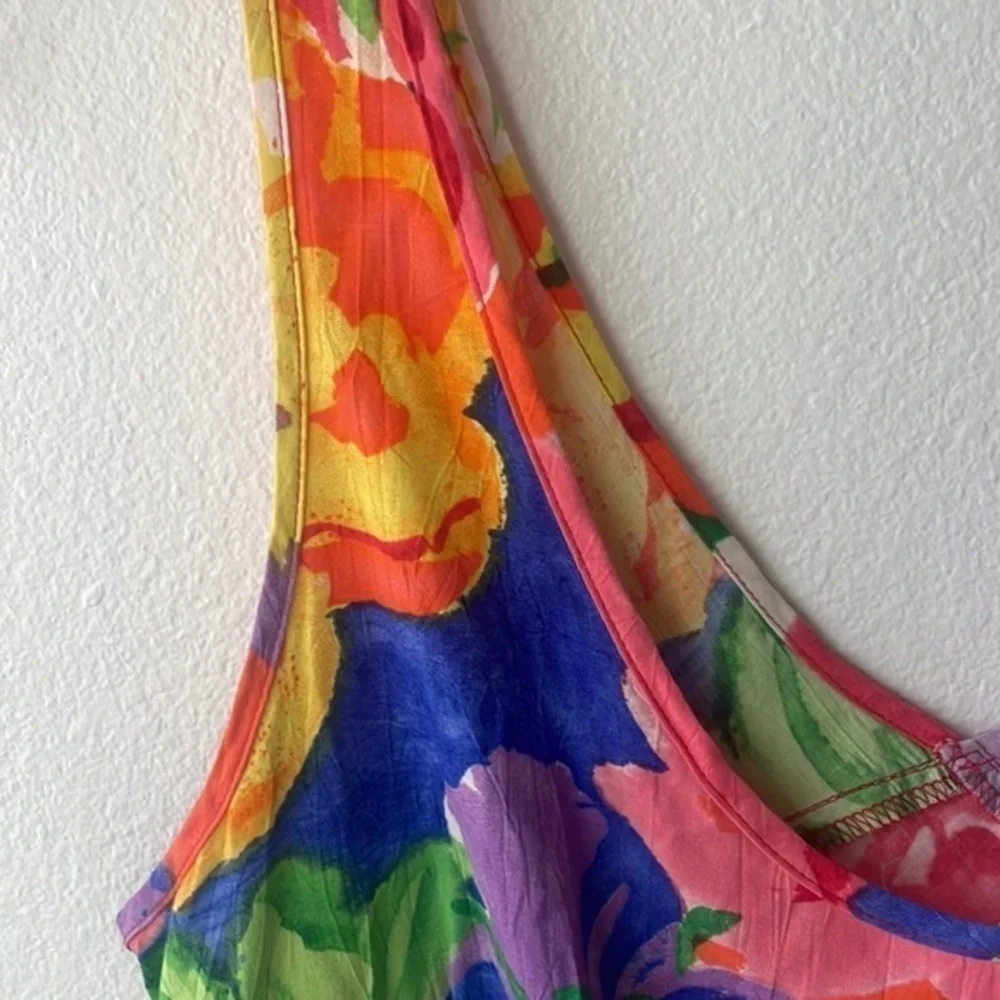 JAMS WORLD dress size Large floral happy softgirl style